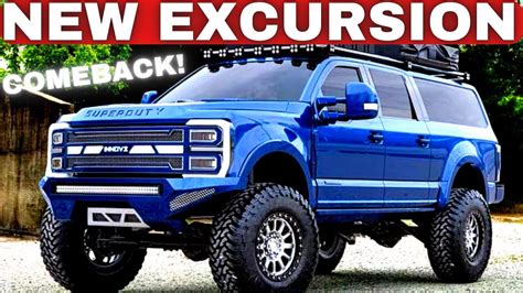 New 2023 Ford Excursion Diesel Update Ford Excursion Specs 2023
