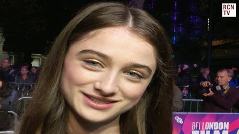 Raffey Cassidy Interview The Killing Of A Sacred Deer Premiere Youtube