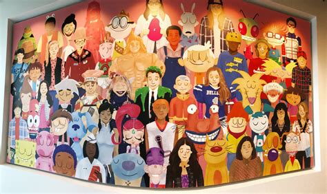 Mural At Nickelodeon Animation Studios Rpics