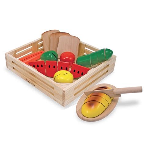 Melissa And Doug Cutting Food Wooden Play Food Melissa And Doug