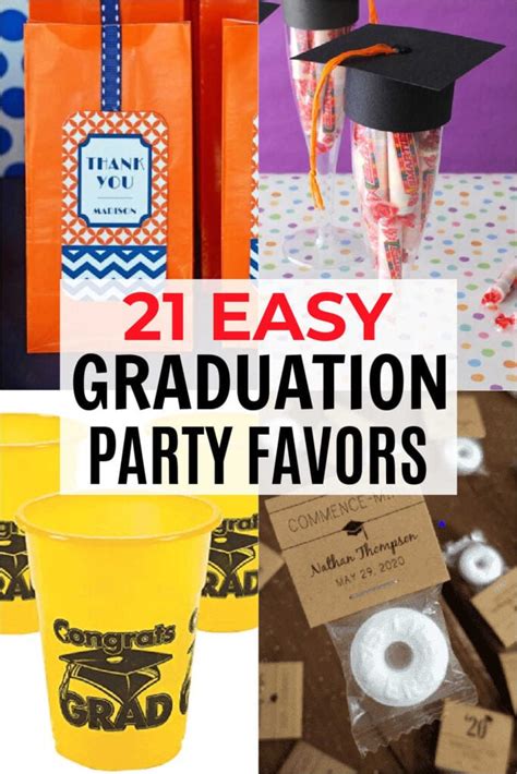 Graduation Party Favors 21 Graduation Party Favor Ideas