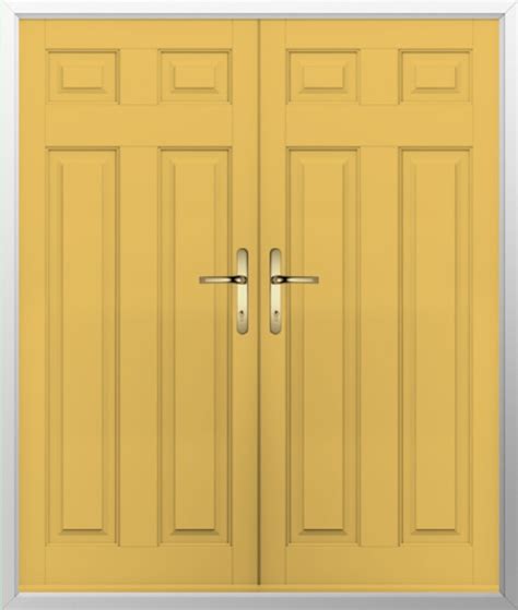 Solidor Berkley Solid Timber Composite Door In Buttercup Yellow