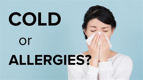Cold Or Allergies How To Tell Whats Making You Sick