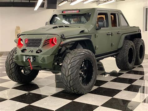 Jeep Wrangler Gets Hardcore 6x6 Upgrade Carbuzz