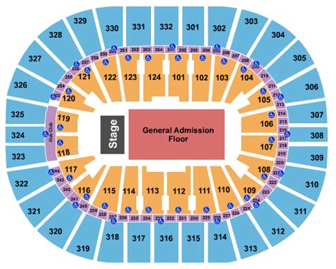 Smoothie King Center Seating Chart And Maps New Orleans
