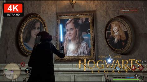 Hogwarts Legacy MODS Hermione Granger Paintings Lightsaber Emma Watson