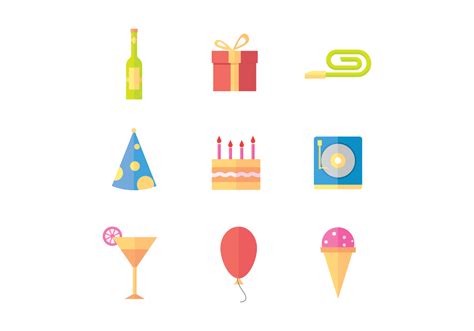 Free Party Icons 135509 Vector Art At Vecteezy