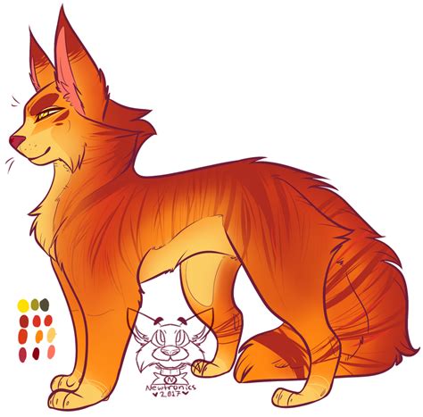 I hope you have a good day! Sunstorm - Warrior Cat OC by vapourwaves on DeviantArt