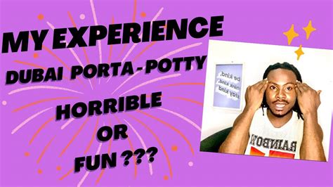 My Dubai Porta Potty Experience Male Escorts In Dubai Prt 2 Youtube