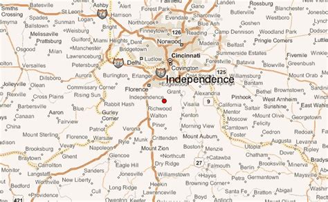 Guía Urbano De Independence Kentucky