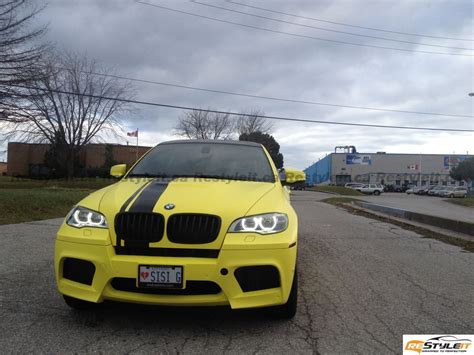 Matte Yellow Bmw X6 M Comes From Canada Autoevolution