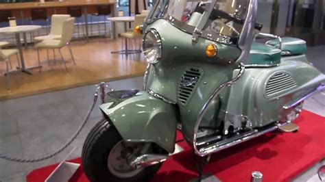 HONDA Scooter JUNO 1954 - YouTube