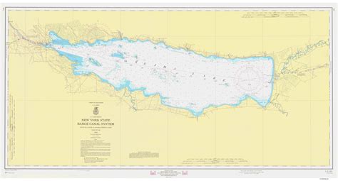Oneida Lake 1968 Ny Lakes Nautical Chart Reprint 184 Old Maps