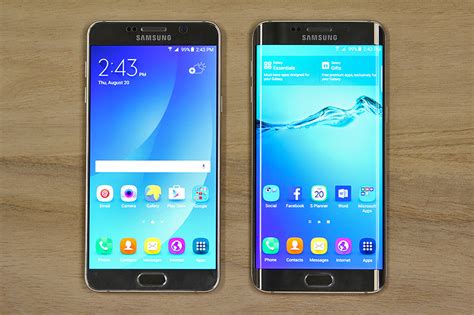 Samsung Galaxy Note 5 And S6 Edge The Best Phablets In The