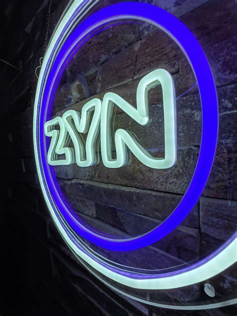 Brighten Up Your Space With A Zyn Neon Sign Neontitle