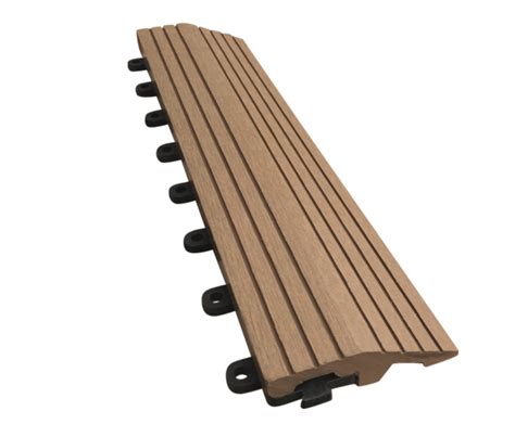 Click Deck Composite Decking Edging Straight Edge Teak