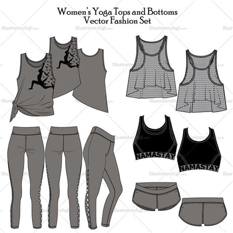 Free Fashion Flat Templates Trim Pack Courses And Free Tutorials On
