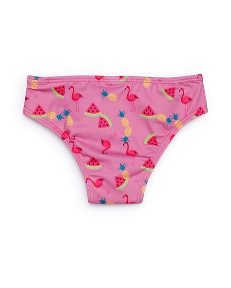 Riachuelo Biquini Infantil Tropical Pink