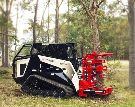 2018 Fecon Skid Steer Track Loader Tree Shear Tree Saw For Sale In