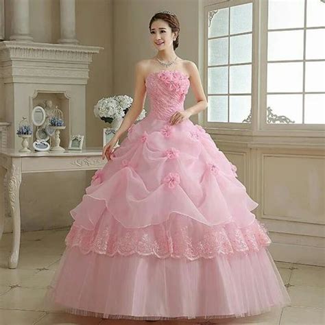 Baby Pink Wedding And Party Ladies Heavy Designer Gown At Rs 10000 In