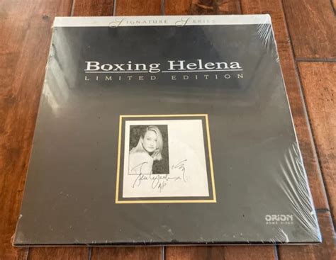 Rare Unique Andboxing Helena Sealed Laserdisc With Artists Proof