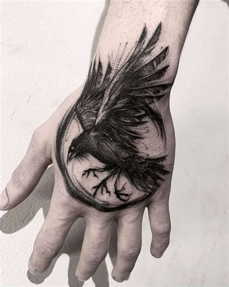 100 Inspirational Raven And Crow Tattoo Ideas