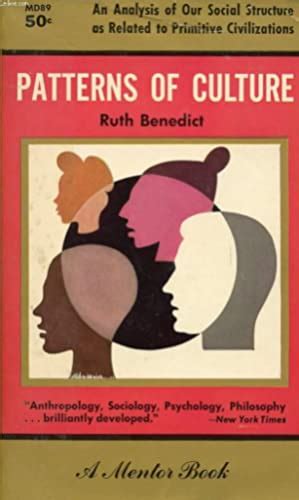patterns of culture by benedict ruth abebooks