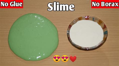 You can make a great fluffy version of slime with a few simple ingredients. How To Make Slime Without Glue Or Borax l How To Make Slime With Flour and Salt l No Glue Slime ...