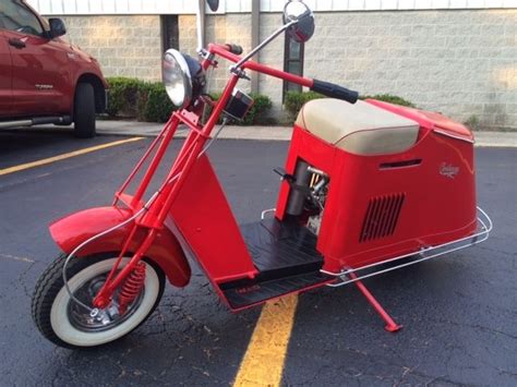 1948 Cushman Step Through Model 52 4hp Fully Restored Scooter