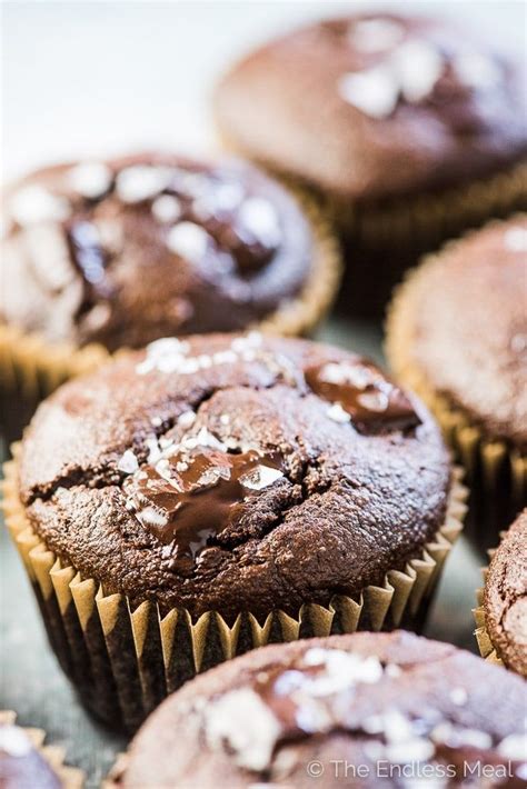 Chocolate Almond Flour Protein Muffins Recipe Chocolate Protein