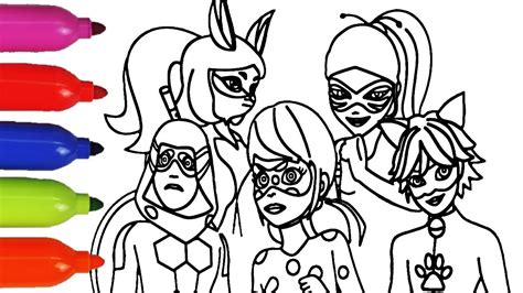 Https://wstravely.com/coloring Page/all Super Heros Of Miracuous Coloring Pages