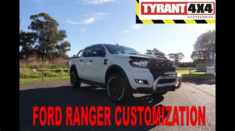 Tyrant Accent Ford Ranger Xlt 2017 Accessories By Tyrant 4x4