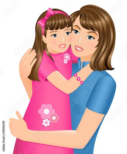 Happy Daughter Hugging Her Mother On Mothers Day Imágenes De