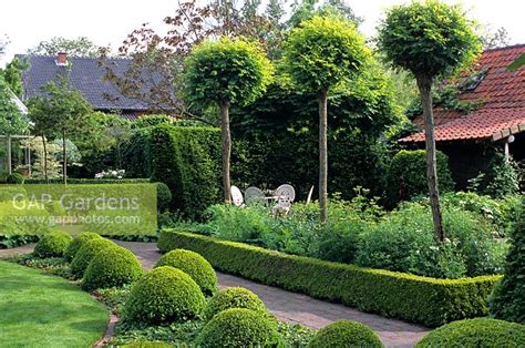 Gap Gardens Formal Country Garden With Buxus Topiary And Standard
