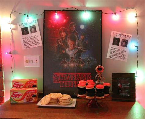 Stranger Things Birthday Party Ideas Photo 6 Of 15 Catch My Party