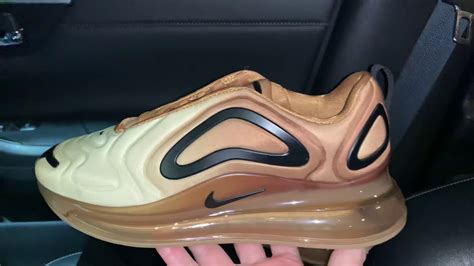 Nike Air Max 720 Gold Shoes Youtube