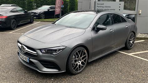 Cla 35 Amg 2019 Satin Grey Magno Designo Youtube