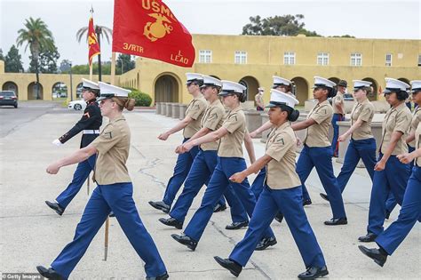 First West Coast Female Marines Graduate Mcrd San Diego With 53 Women