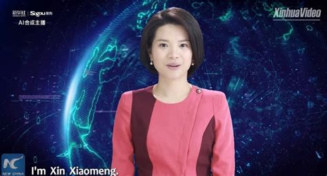 Dünyanın yapay zekalı ilk kadın haber sunucusu Şın Şiaomıng