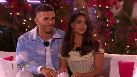 Love Islands Maya Jama Forced To Tell Off Kai And Sanam After Brutal