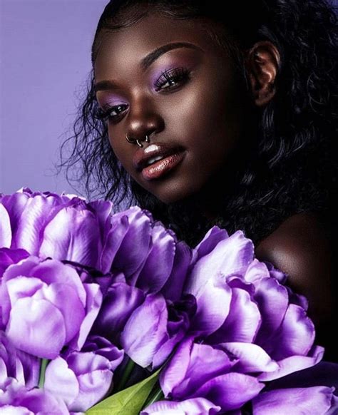 Dark Skin Beauty Dark Skin Makeup Dark Skin Girls Ebony Beauty