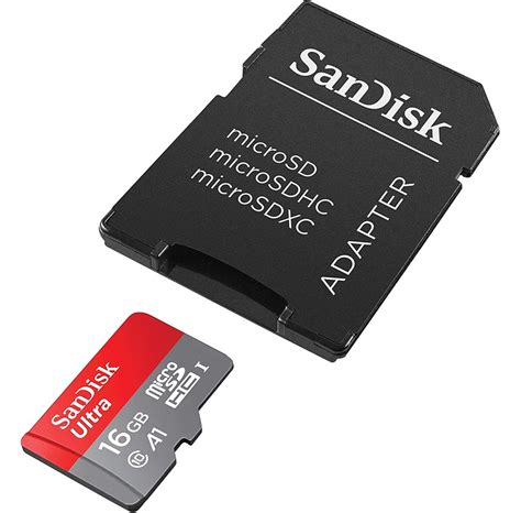 Sandisk Ultra Microsdhc A1u1 98mbs 16gb På Lager Billig