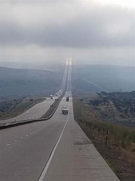 This Spot On I 80 In Wyoming Is Referred To As The Highway To Heaven