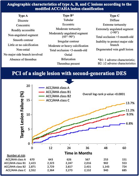 Utility Of The Accaha Lesion Classification To Predict Outcomes After