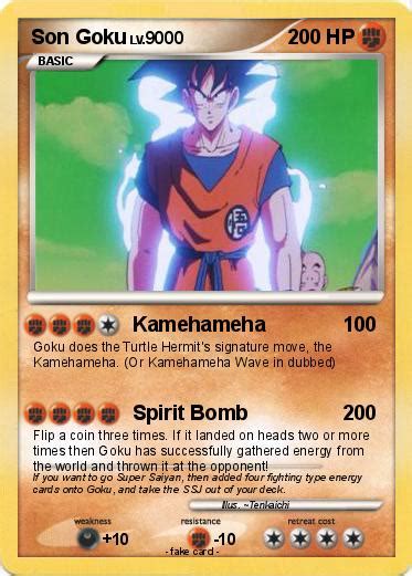 Pokémon Son Goku 447 447 Kamehameha My Pokemon Card