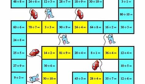7 Best Images of Free Printable Math Board Games - Free Printable Math