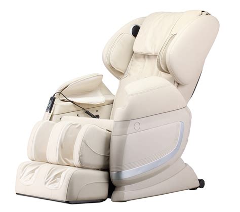 Ultimate Single Button Zero Gravity Massage Chair In Ivory Life Smart Products