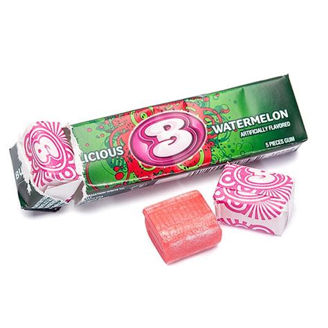 Bubblicious Watermelon 5 Pieces Bubble Gum Pack