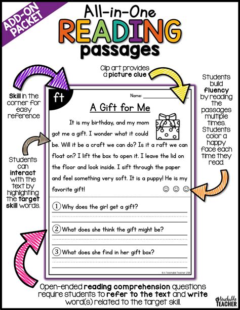 All In One Reading Passages Blends And Digraphs Edition A Teachable A33