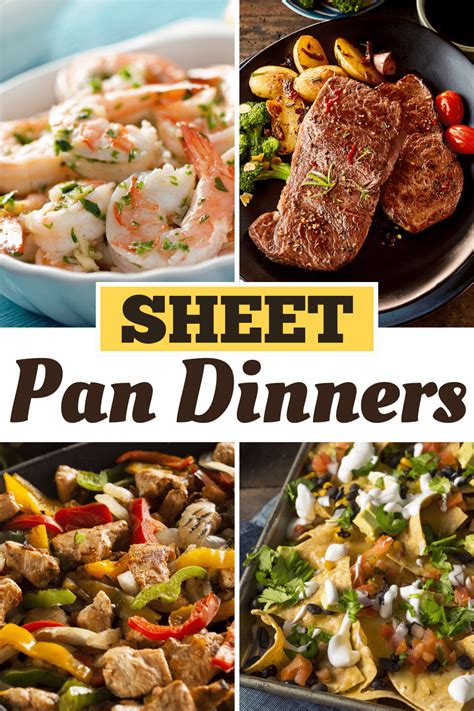 24 Best Sheet Pan Dinners To Make Tonight Insanely Good